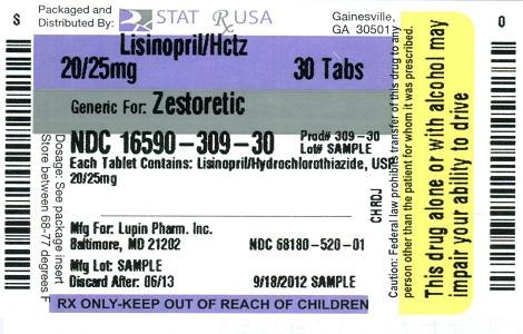 LISINOPRIL AND HYDROCHLOROTHIAZIDE